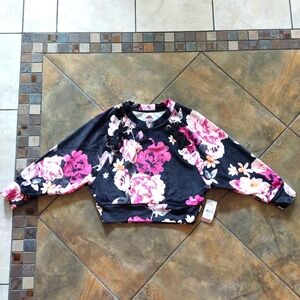 New Justice Girls Sweater Top Size S